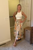 I love this top! I am 43 and it actually supports my mom tatas (breastfed 2). I will need nipple covers when I wear in public as the white color I chose is slightly see through. Note on that my breast color in general (all the bits) is fair. Darker nipple/areola def need coverage with white top. - Lisa F.
