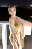 I love everything about this dress: amazing golden-mustard color (obsessed with it), stretchy velvet fabric, style, fit, and how it sits on me! I wore it to two different New Year parties this year, and I felt happy in it! It's also very comfortable. This is my favorite purchase from Lulus so far. - Anna M.