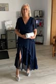 The dress fit perfect, I loved the material and you can dress it up or down depending on the event. - Linda M.