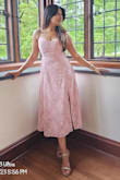 I recently had the pleasure of attending a beautiful bridal shower, and it was the perfect occasion for me to don my very first dress from Lulus. The dress I chose was a stunning pink, perfectly matching the theme of the event. I couldn't have been more thrilled with my choice, as it turned out to be an absolute dream.

The fabric was incredibly soft and lightweight, making it comfortable to wear throughout the entire event. The fit was impeccable, hugging my curves in all the right places while still allowing for easy movement.
I received countless compliments throughout the event, with many guests asking where I found such a stunning dress.
This was first experience purchasing a dress from Lulus has left an indelible impression on me.
If you're searching for a dress that combines elegance, comfort, and charm, I wholeheartedly recommend Lulus. 
Sincerely,
A Happy Lulus Customer - Monica Y.