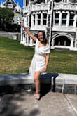 Loved the dress and the fabric is of very good quality! - Isabel H.