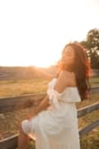 Loved this dress!! It was super comfortable but felt secure, it touched the floor for me since I'm so short but beautiful nonetheless! - Andrea G.