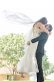 I love this veil so much! It came so fast, and is absolutely stunning! It stayed in my hair easily, even though I forgot to buy Bobby pins! It looks VERY expensive but was such a great price. I felt so beautiful in it. It is classic yet modern, and I couldn't be happier. - Caitlin R.