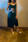 Very cute, nice material, adjustable straps are nice and the neckline drapes nicely - Lauren C.