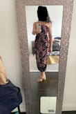 I saw my other petite friend get this dress and I loved it! It fits me perfectly and the top part is a little stretchy, so it's forgiving. It also has an anti-slip band to prevent it from falling down. Looks so elegant and can't wait to wear it out. - Priya G.