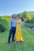 I recently attended a wedding in VA, the ceremony site was on grass so I needed a pair of block heels that I was confident enough to walk in and stand in for long periods of time. I wore the shoes for about 5hrs but kicked them off at the end of the night to finish dancing (minor toe blisters from not breaking in the shoes prior). I loved the height of the heel and the way the ties looked around my ankle. - Autumn B.