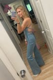 Soft, structured, some stretch and perfectly contoured. I love this so much. Wearing it to Taylor Swift coming up and practiced jumping up and down like a maniac and everything stays in place. Buy it! - Kit O.