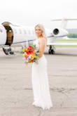 It fit perfectly right out of the box! It's very comfortable. The beading is so pretty and makes the dress look very elegant. The fit is very flattering and slimming. - Jessica M.