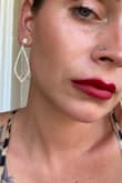 Very romantic design, perfect for a date night or a special event. I wore this out with my husband and he said they "looked beautiful" :) - Holly B.