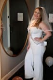 I bought 2 white jumpsuits for my bachelorette, it was my first time ordering from Lulus. I am pleased with the material of both jumpsuits I ordered but unfortunately not suited for long torso ladies and it was very long. I had to hem it first for it to fit properly BUT I still felt beautiful in it even though the fit wasn't perfect for my body type. - Nathalie L.