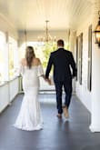 I purchased this dress for our small wedding. I received so many compliments and continue to as I show people the pictures from the wedding. Everyone is shocked that it is not from a high end retailer. The dress fit perfectly and was very comfortable. The length was perfect with the boots I had bought, so there was no need for alterations. - Tracey B.