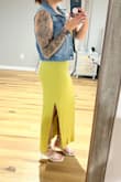 I love this dress, great material, super cute fit and beautiful color! - Amanda W.