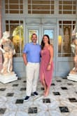 This dress was exactly what I was looking for to wear to a wedding. Formal yet sexy. The material is stretchy and very comfortable. I was nervous about the front being low cut and open so I used tape to help. I received so many compliments! - Kimberly A.