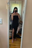 Bought it for a friends wedding. Fits great and stays up well while dancing. - Dionna R.