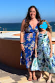 This dress is exactly what I wanted for a nice beach wedding. I was able to adjust the straps a little higher so I could wear a regular bra. The full wrap dress made it easy to wear. I usually have a difficult time finding something that fits my chest and isn't oversized everywhere else. This dress was fantastic. The fabric doesn't have much stretch but feels silky and smooth. Love the high quality fabric. I felt pretty, classy and comfortable enough to dance, shake and shimmy. The colors are better than pictures. More depth but not brighter. It's longer than pictured, but expected because I'm short.  Get the dress! - Shauna O.
