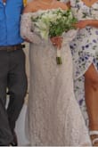 It was so perfect. I love it so much, my husband cried. It fit just right and hugged all the right places and wasn't expensive at all. Would honestly do it al over again. Amazing - Liliana D.
