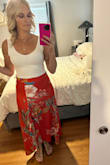 Shirt for perfectly worn this Lulus skirt! - GINA Q.