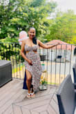 This dress is beautiful, got a lot compliments. Great material quality and comfortable. - Magdalena D.