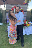 I needed a summer dress for my friend's wedding and I needed something that was going to look good and be fresh for dancing and being outside in 90+ degree weather! This dress was perfect and although it was a bit long since I don't wear tall heels I received so many compliments! It's really a stunning dress for a summer party or wedding occasion! I have big hips so it really had room and the top part fit perfect! - Carolina V.