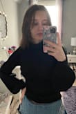 I don't care for the puffy sleeves too much and should have paid more attention but it's still a good staple for your closet! - Kendall R.