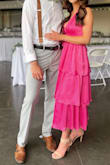I got so many compliments when I wore this dress to a wedding. Love everything about it. It was a little revealing, but a little boob tap helped me feel much more secure. - Robin H.