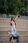 Wore this for my graduation and absolutely loved it! It was fun and chic. - Nada J.