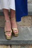 Wore them all night without any problem. Easy to walk in. Received many compliments. - STELLAMARIA V.