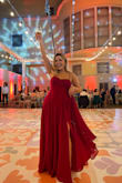 The dress was beautiful, I would recommend to everyone. - Eda A.