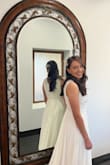 It was beautiful. Small chest girls beware as I had to get the dress altered. - Myriam A.