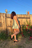Got this for graduation & literally was the perfect dress! I loved it so much & made me feel so pretty. It is a tad bit short as I am 5'4 is was very short so if around there or taller be aware. The front was front but stick out a bit at times but overall very much in love!! - Jazmin A.