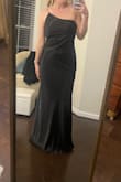 Pretty, just not super flattering on me. I think for someone with shoulders that are not quite as wide would be more flattering. - Jane K.