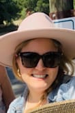 It's such a pretty color, and fits really well (I think I have an average-sized head). It didn't get too hot, and provided good sun coverage while looking cute! - Ariana H.