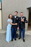 I purchased this dress for my husband's military ball and it was great! Was a simple but also elegant choice and in my opinion differed slightly from other dresses there. My only complaint would be that the top was a little loose and I felt like the fabric frayed easily. Wonderful choice for a formal event! - Ashlynn C.