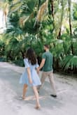 This dress is perfect! Dress it up or down and it looks and feels amazing. Has a snap button between the regular buttons on the chest which holds the dress together great. Wore it for my engagement photos - Janine B.