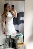 This dress was PERFECT for my high school graduation. so flattering, not see-through at all. I LOVE this dress! - Kaylee M.