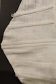 This delicate fabric feels amazing but it is too fragile for the plastic ribs inside the corset..they punctured through, and started coming out after the first use. I went out to brunch with it... so it didn't take much movement to rip. - Valeria G.