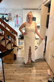 Dreamy, beautiful dress. With chronic pain it's difficult for me to find the right balance of fabric with Straps. Straps and back were not quite comfortable enough for me. I'm in between an XL and 1x. - Madison J.