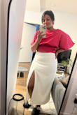 It was totally worth it! I wore it to my brother's first-anniversary party. I looked super classy and I paired it with a white skirt also from Lulu's! Fits perfectly. - Tincy S.