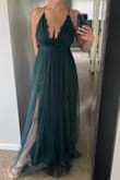 Loved this, but as a well-endowed lady, the gals were a bit much. Also, the slits go like.. hip high. I had it pinned in the photo. Length was a bit long on the tulle, but that could be an easy at-home fix - Miranda A.