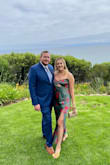 I loved the silky material and it fit quite nicely! It was a loose XL but I wouldn't have sized down. Pairs well with gold accessories. <3 - Yuliya M.