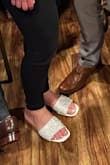 So cute, works with any outfit, casual or dressy. Not uncomfortable but they definitely need to be broken in. - Hannah K.