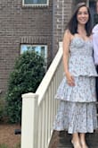 I read the reviews and was a little nervous that there may be loose fabric on the bust area but it was perfect! I typically wear a M in dresses and am happy with the size I ordered. It's so comfortable and I got tons of compliments on it. Perfect for spring and summer events and fun to twirl! Can't wait to wear again. - Cansu P.