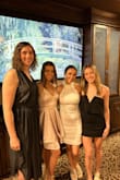 I originally bought this dress to change into near the end of my wedding reception, but wore to my rehearsal dinner instead! The dress is beautiful, light, great quality, and so flattering. - Mary C.