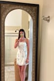 I love it! However, if you are typically an XS buy the S. The XS was a big snug and the S fit better. It is a beautiful dress and I would highly recommend it. - Amelia F.