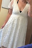 I got this dress for our engagement pics and I'm in LOVE! - Sophie H.