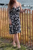 Light weight material, the floral print was beautiful. - Alexis T.