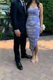 I bought this dress for a summer wedding and absolutely loved it. It's fitted, very flattering and super comfortable and I got so many compliments. - Megan P.