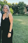 Ordered this for a black tie destination wedding and absolutely loved it. Originally ordered a medium but decided to size down and glad I did. Didn't have to wear a bra and it hugged in all the right places. I'm 5'7 and it was a little long for wearing flats. Would have been better worn with heels. Wore this to a summer wedding in NM (90°) and didn't get too hot. Great quality and really nice material! - Taylor C.