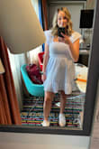 Fits perfectly! So feminine and cute! Perfect length and super breathable for hot weather. - Chelsea S.