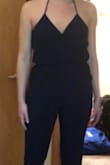 Wore for a date night and loved it! Made my butt look fantastic and was so fashionable. However, it got soooo much shorter after washing as directed and now it looks ridiculous :( so disappointed that this was a one wear item - Karla W.
